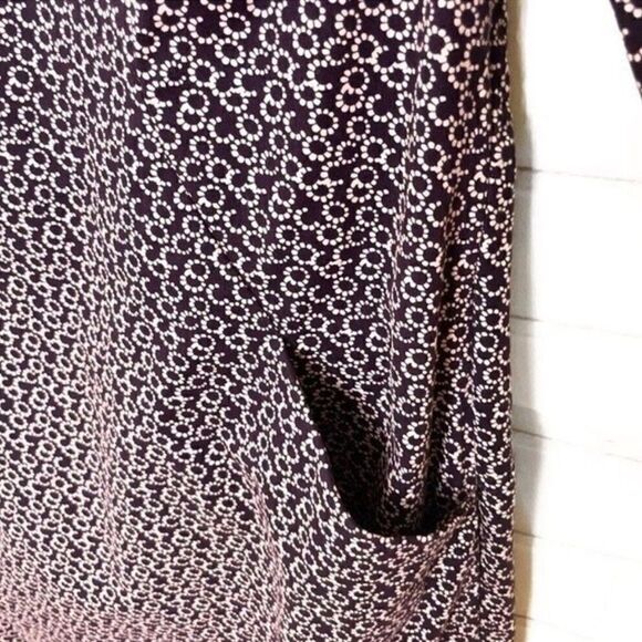 BODEN Purple Floral Corduroy Mini Dress NWT - Picture 6 of 9